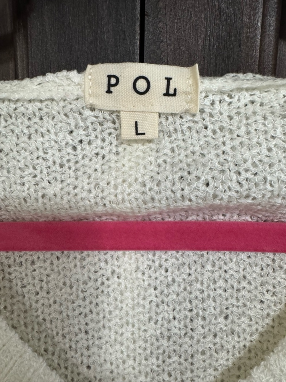 POL Daisy Knit Colorful lightweight Sweater size Large - Picture 5 of 9